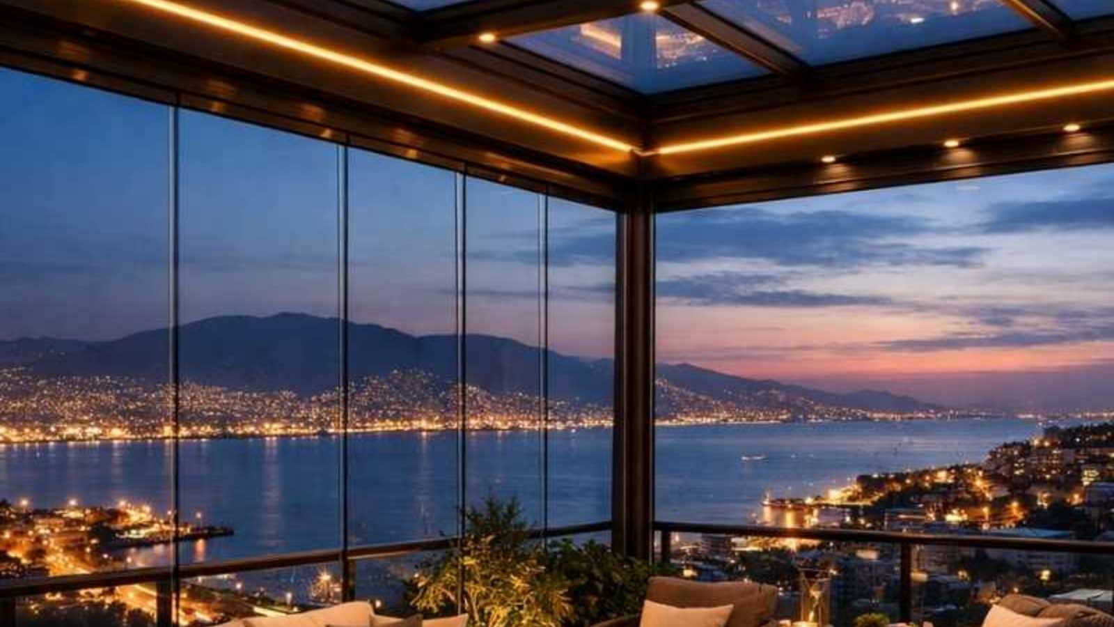 Çeşme kış bahçesi kurulumu