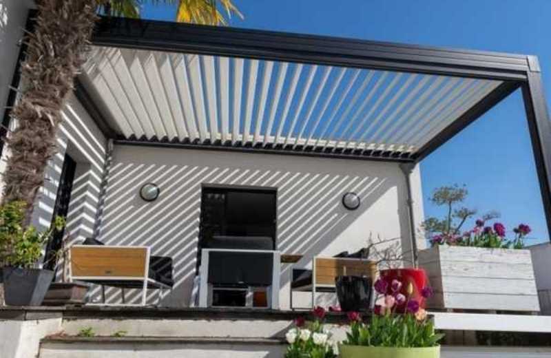 Çeşme kış bahçesi l tipi model